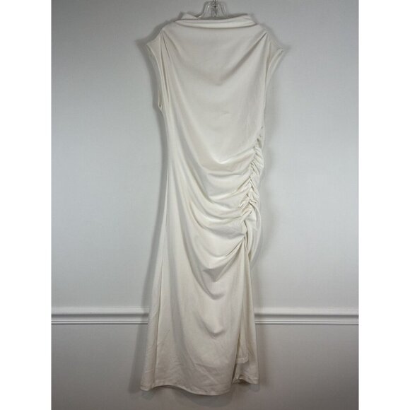 Anthropologie White Midi Dress - Picture 5 of 11